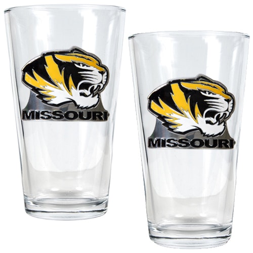 Missouri Tigers 16-oz. Pint Glass 2-Pack: $34.99