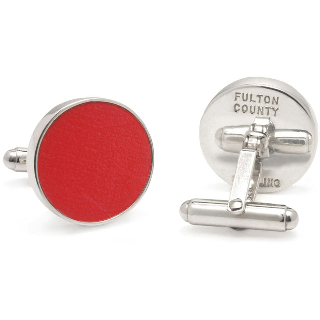 Atlanta Falcons Game-Used Stadium Seat Cuff Links: $120