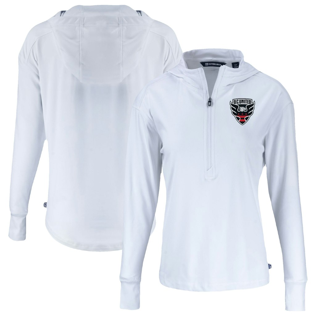 Cutter & Buck D.C. United Women's Daybreak Eco Recycled Half-Zip Hoodie: $98.99 Cutter & Buck D.C. United Women's Daybreak Eco Recycled Half-Zip Hoodie: $98.99