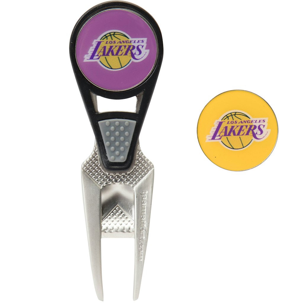 Los Angeles Lakers Repair Tool and Ball Marker Set: $24.99 Los Angeles Lakers Repair Tool and Ball Marker Set: $24.99