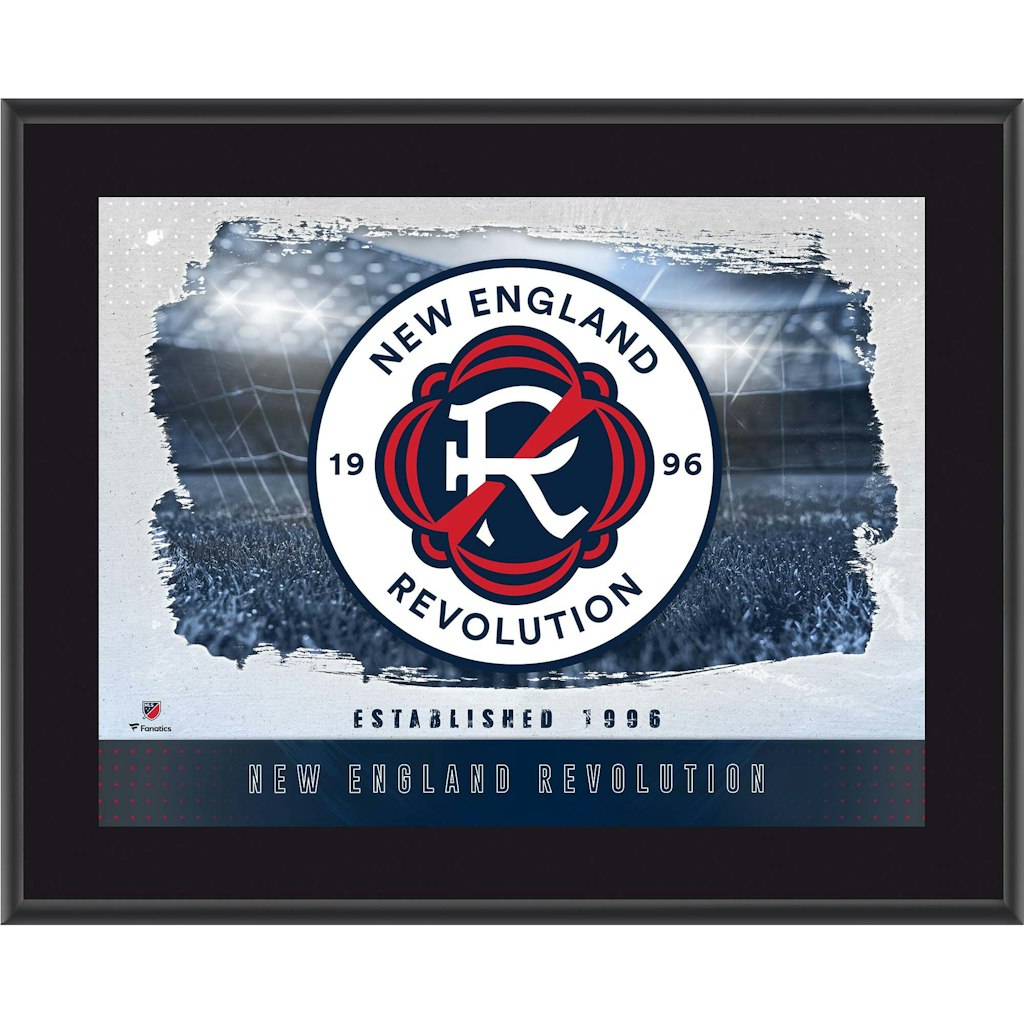 New England Revolution 10.5" x 13" Sublimated Team Logo Plaque: $29.99 New England Revolution 10.5" x 13" Sublimated Team Logo Plaque: $29.99