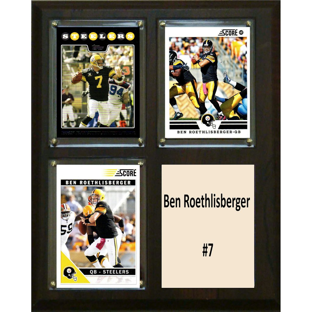 Ben Roethlisberger Pittsburgh Steelers 8" x 10" Plaque: $29.99 Ben Roethlisberger Pittsburgh Steelers 8" x 10" Plaque: $29.99