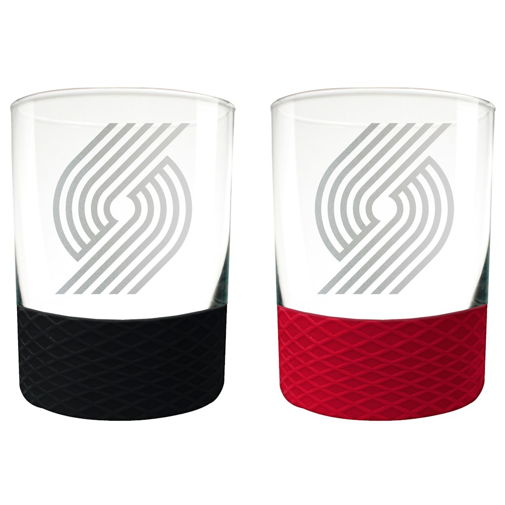 Portland Trail Blazers 14oz. Rocks Glass 2-Piece Set: $39.99