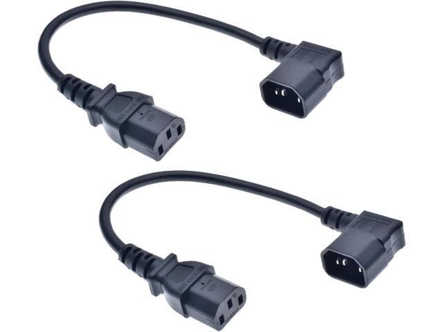 IEC C13 to C14 90-Degree Power Cord 2-Pack: $14.99 IEC C13 to C14 90-Degree Power Cord 2-Pack: $14.99