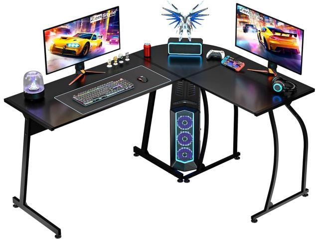 ZenStyle 58.1-inch L-Shaped Computer Desk: $130.61 ZenStyle 58.1-inch L-Shaped Computer Desk: $130.61