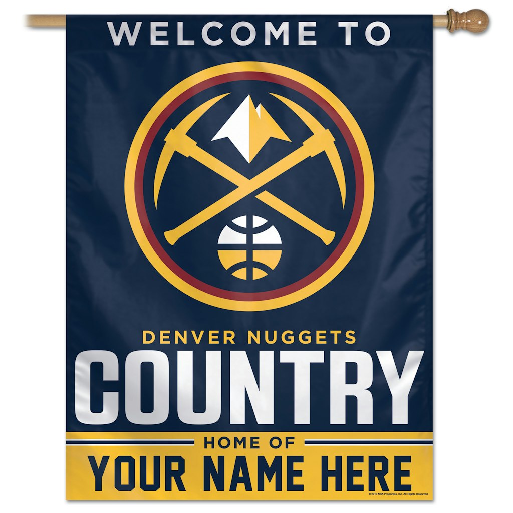 WinCraft Denver Nuggets 27" x 37" Vertical Banner: $45.99 WinCraft Denver Nuggets 27" x 37" Vertical Banner: $45.99