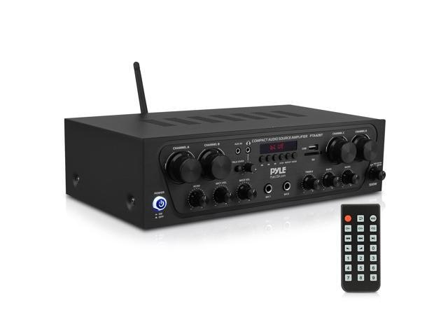 Pyle PTA42BT 4-Channel Bluetooth Stereo Karaoke Amplifier: $137.99 Pyle PTA42BT 4-Channel Bluetooth Stereo Karaoke Amplifier: $137.99