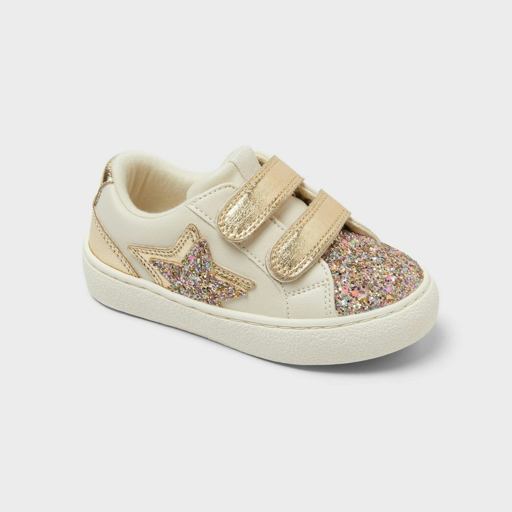 Cat & Jack Toddler Sora Glitter Hook and Loop Sneakers: $20 Cat & Jack Toddler Sora Glitter Hook and Loop Sneakers: $20