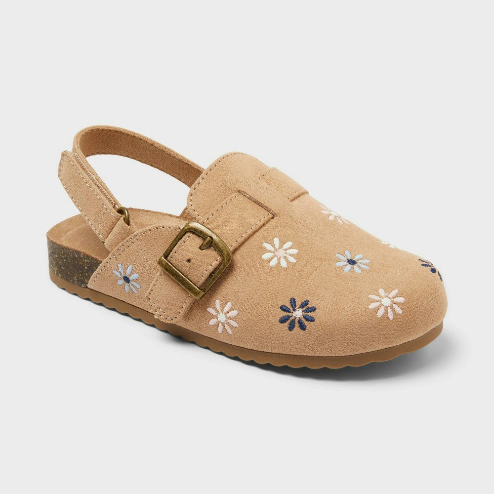 Cat & Jack Toddler Girls' Kimora Embroidered Clogs: $25 Cat & Jack Toddler Girls' Kimora Embroidered Clogs: $25