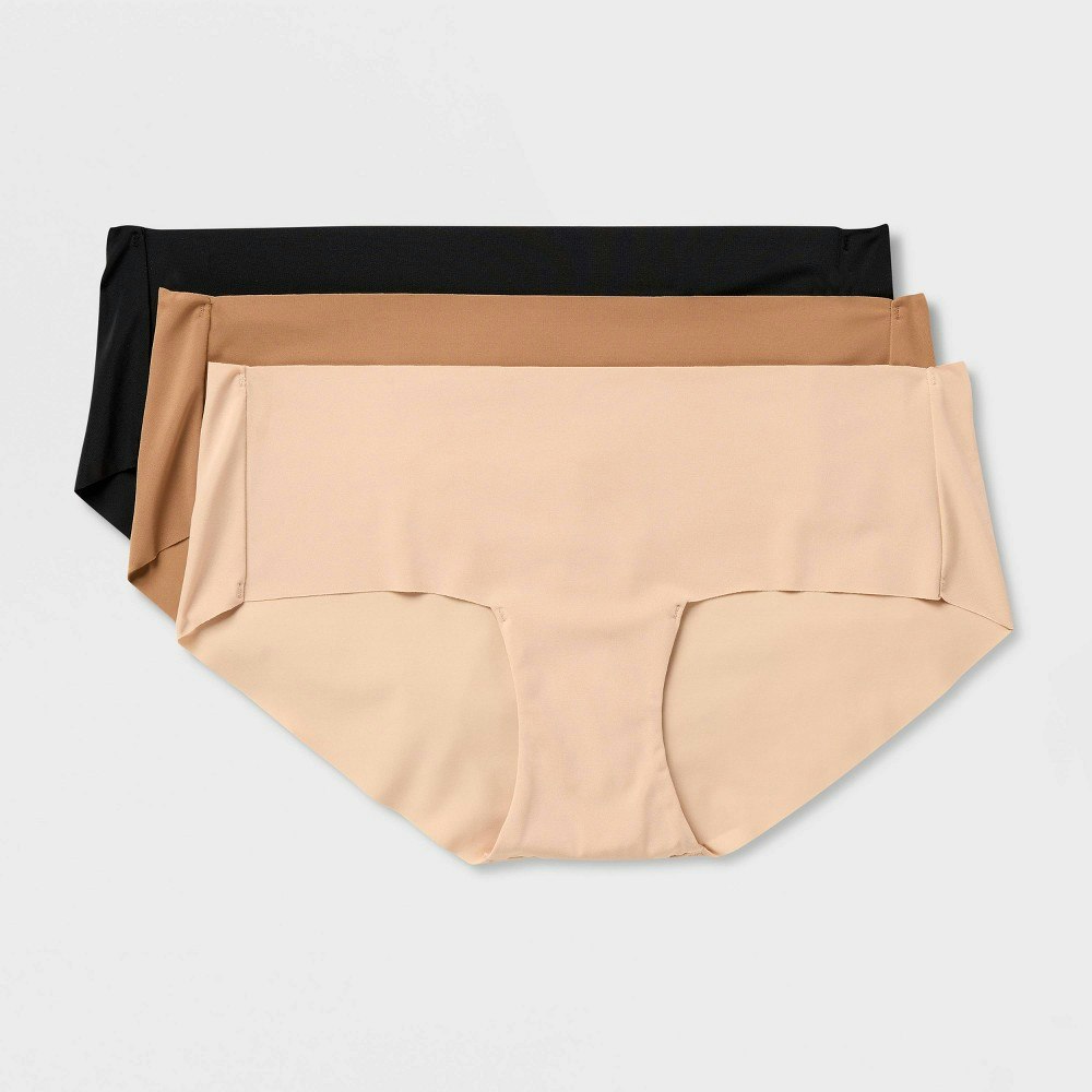 Auden Women's Invisible Edge Hipster Underwear 3-Pack: $15 Auden Women's Invisible Edge Hipster Underwear 3-Pack: $15