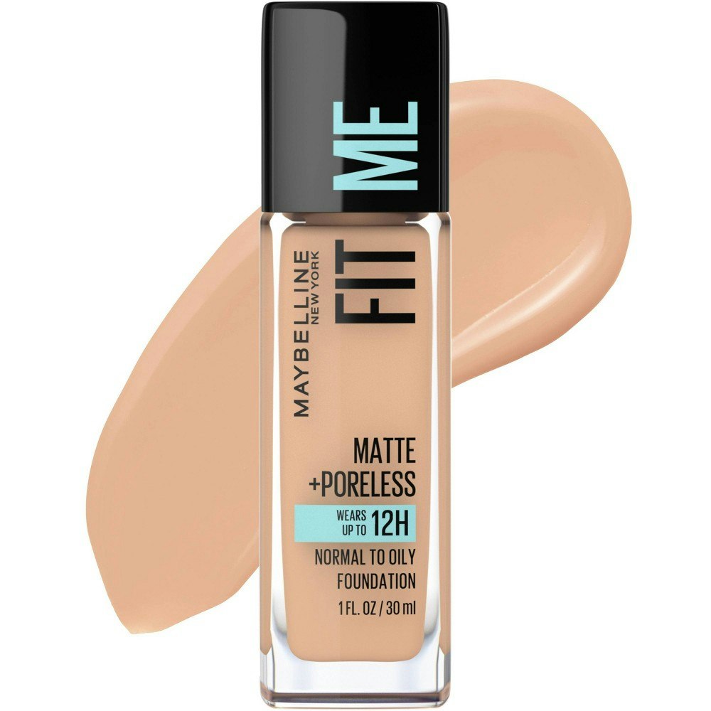 Maybelline Fit Me Matte and Poreless Liquid Foundation 1-fl oz: $8.99 Maybelline Fit Me Matte and Poreless Liquid Foundation 1-fl oz: $8.99