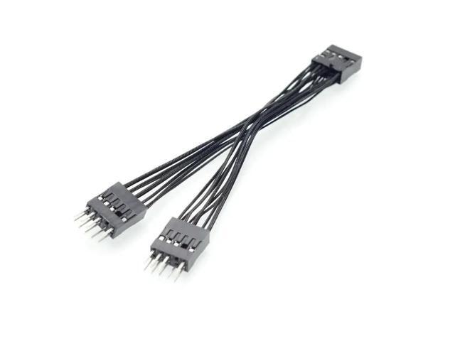 9-Pin HD Audio Y-Splitter Extension Cable: $19.49 9-Pin HD Audio Y-Splitter Extension Cable: $19.49
