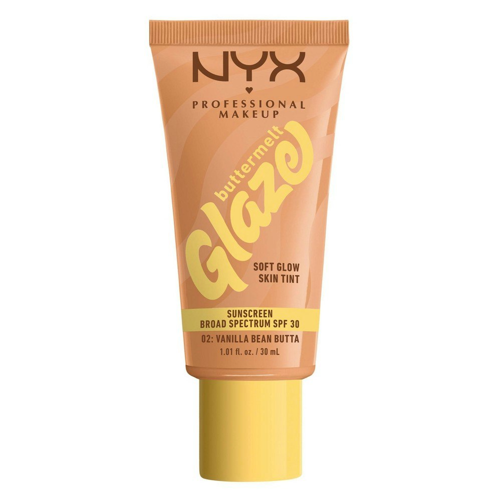 NYX Buttermelt Glaze Skin Tint SPF 30: $15.99 NYX Buttermelt Glaze Skin Tint SPF 30: $15.99