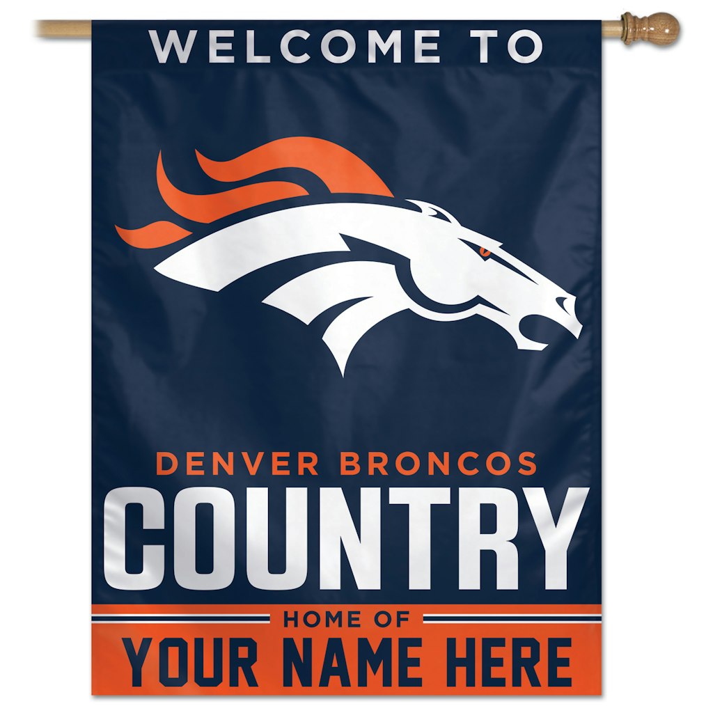 WinCraft Denver Broncos 27'' x 37'' Vertical Banner: $45.99 WinCraft Denver Broncos 27'' x 37'' Vertical Banner: $45.99