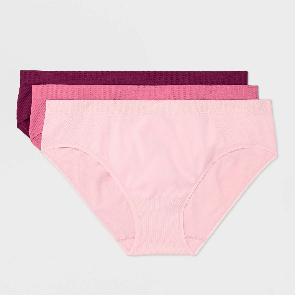 Auden Women's Seamless Bikini Underwear 3-Pack: $15 Auden Women's Seamless Bikini Underwear 3-Pack: $15