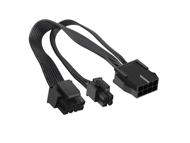 EPS12V CPU 8-Pin Female to CPU 8-Pin and 4-Pin Male Extension Cable 2-Pack: $22.49