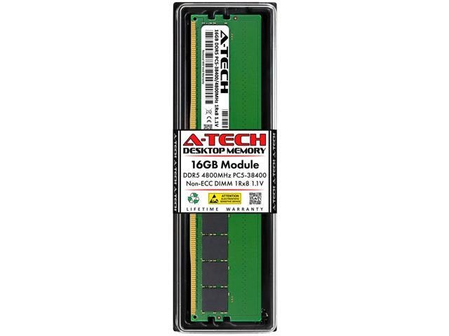 16GB DDR5 4800MHz Desktop Memory Replacement for Lenovo 4X71K53891: $295.24