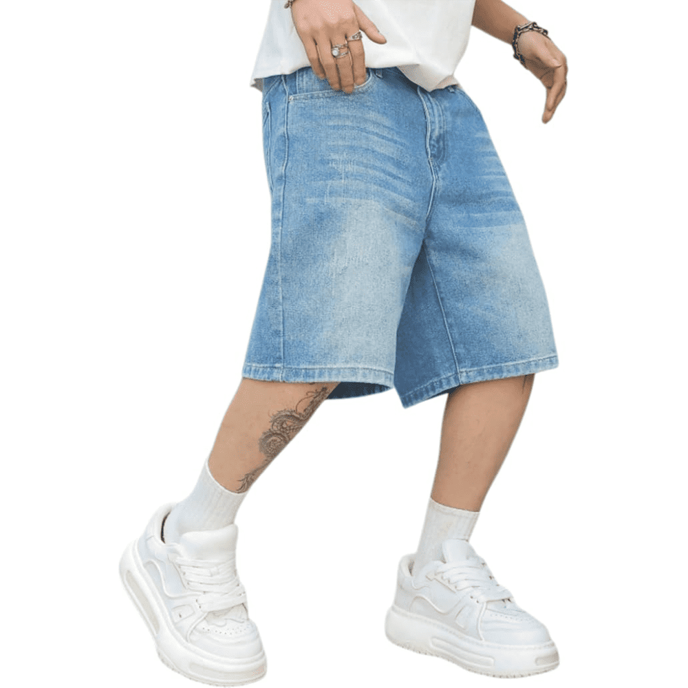 Olaglory Men's Baggy Denim Shorts: $19.69