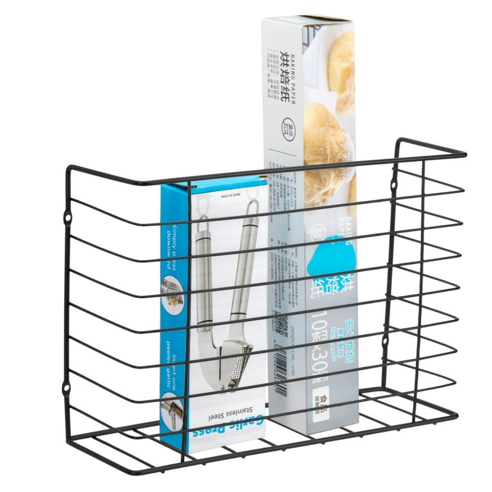 Mimifly Kitchen Wrap Organizer Rack: $11.04