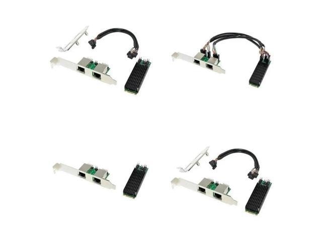 2.5Gbps PCIe Dual-Port RJ45 Ethernet Network Adapter: $86.16 2.5Gbps PCIe Dual-Port RJ45 Ethernet Network Adapter: $86.16