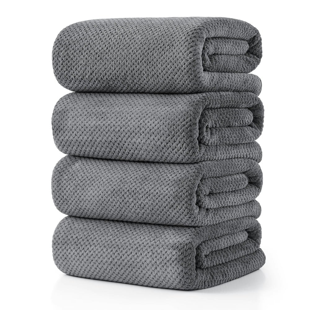 Jessy Home Oversized Bath Towel 4-Pack: $31.99