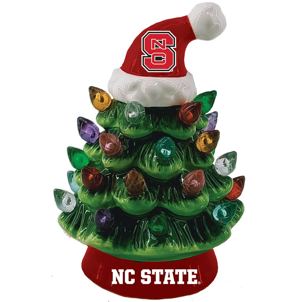 NC State Wolfpack 8-Inch Light-Up Ceramic LED Christmas Tree: $54.99 NC State Wolfpack 8-Inch Light-Up Ceramic LED Christmas Tree: $54.99