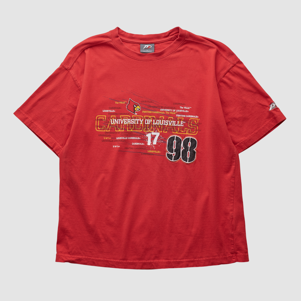 Louisville Cardinals Real Vintage T-shirt: $39.99