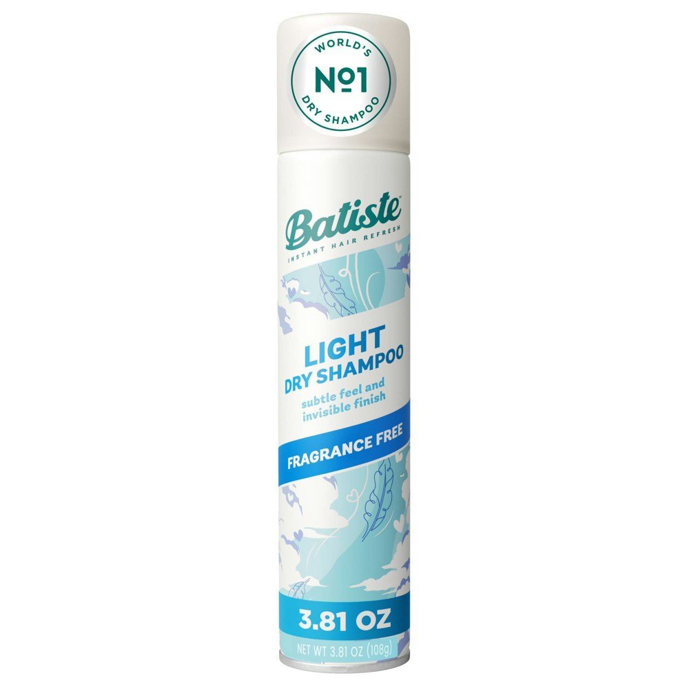 Batiste Fragrance Free Dry Shampoo 3.81oz: $8.99 Batiste Fragrance Free Dry Shampoo 3.81oz: $8.99
