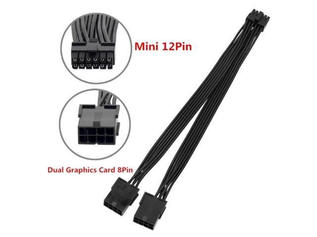 Oiaglh 8-Pin Female to 12-Pin GPU Power Adapter Cable: $23.63
