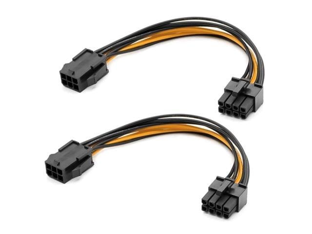 6-Pin to 8-Pin PCIe GPU Power Adapter Cable 2-Pack: $15.89 6-Pin to 8-Pin PCIe GPU Power Adapter Cable 2-Pack: $15.89