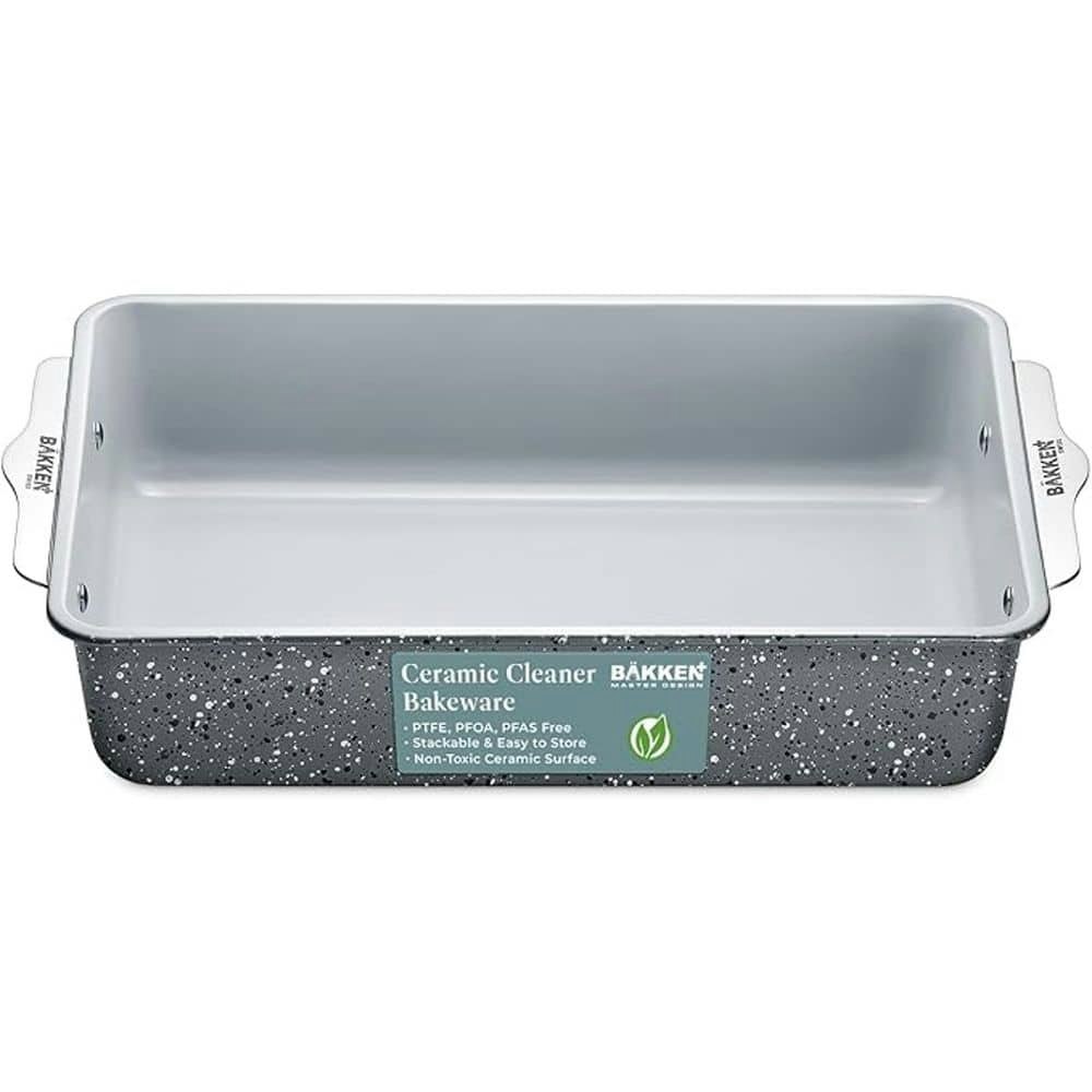 8" x 15.5" Non-Stick Ceramic Rectangle Pan: $49.99 8" x 15.5" Non-Stick Ceramic Rectangle Pan: $49.99
