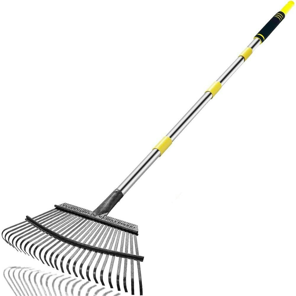 72.83-Inch 25-Tine Steel Lawn Rake: $66.20 72.83-Inch 25-Tine Steel Lawn Rake: $66.20