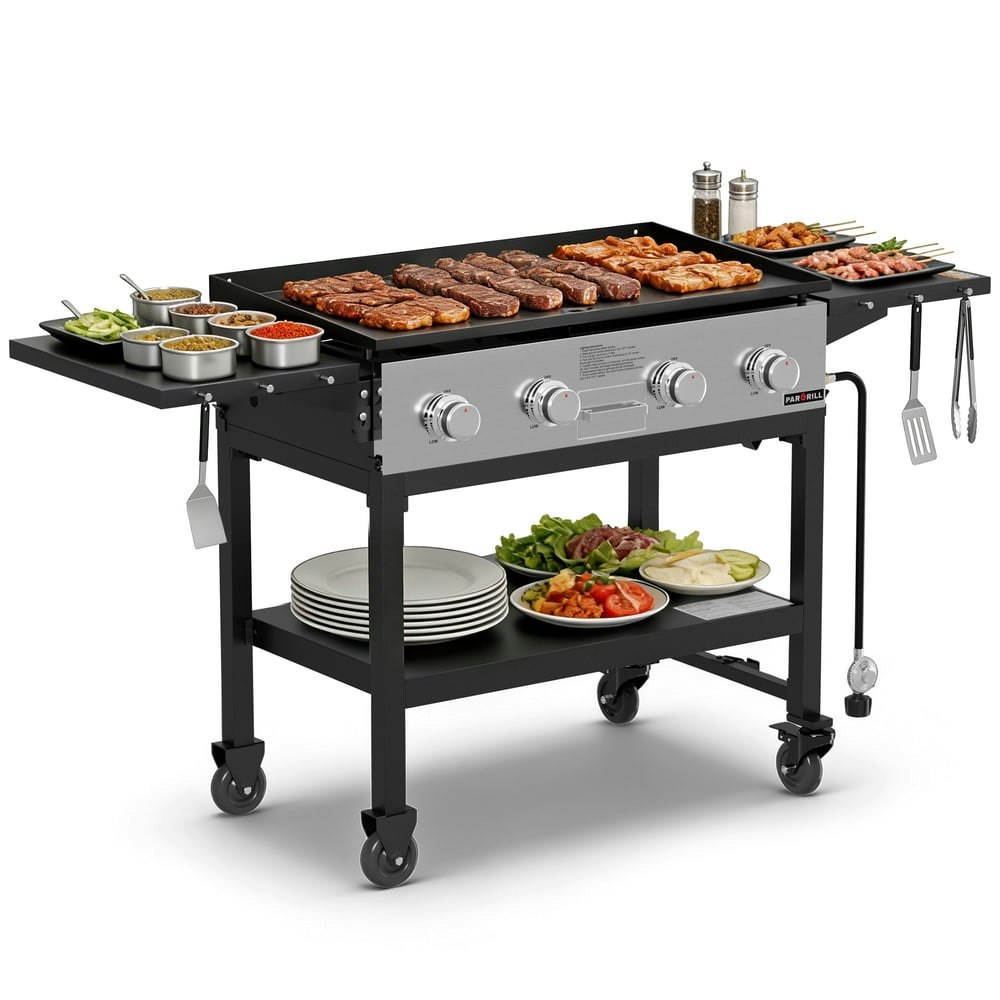 Pargrill 36-Inch 4-Burner 60,000 BTU Gas Griddle: $229.99