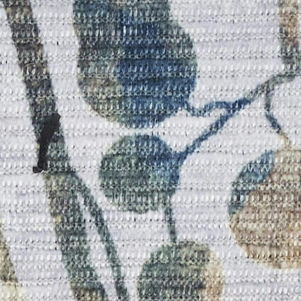 2' x 10' Blue Floral Washable Area Rug: $74.49 2' x 10' Blue Floral Washable Area Rug: $74.49