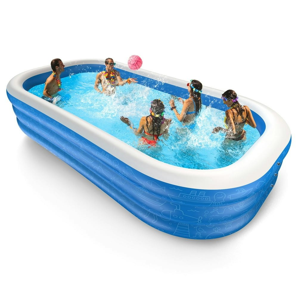 120" x 72" x 22" Inflatable Family Pool: $52.99 120" x 72" x 22" Inflatable Family Pool: $52.99