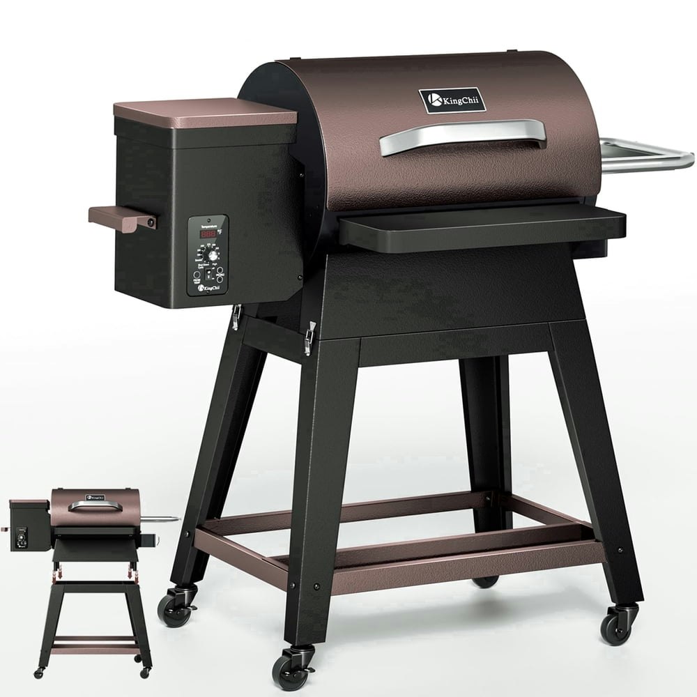 KingChii 485-Square-Inch Wood Pellet Grill and Smoker: $279.99 KingChii 485-Square-Inch Wood Pellet Grill and Smoker: $279.99