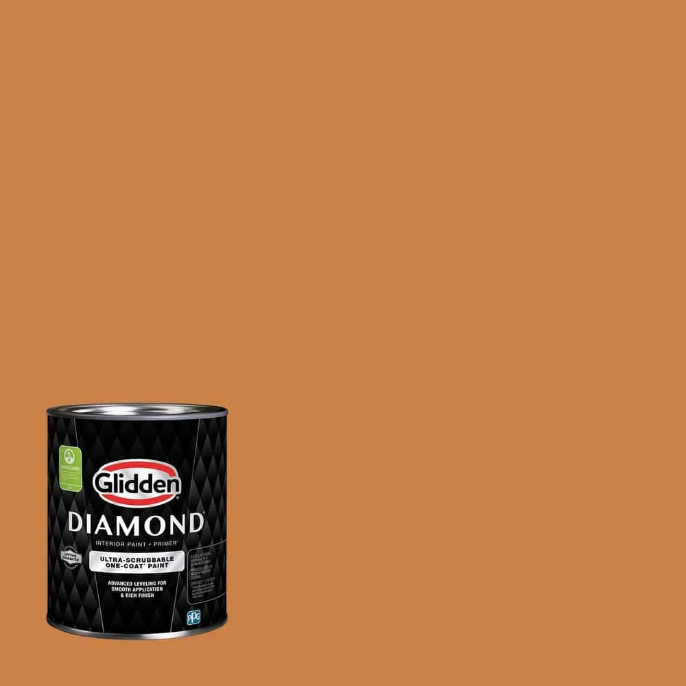 PPG Gingerbread Flat Interior Paint with Primer 1-Quart Can: $17.98 PPG Gingerbread Flat Interior Paint with Primer 1-Quart Can: $17.98