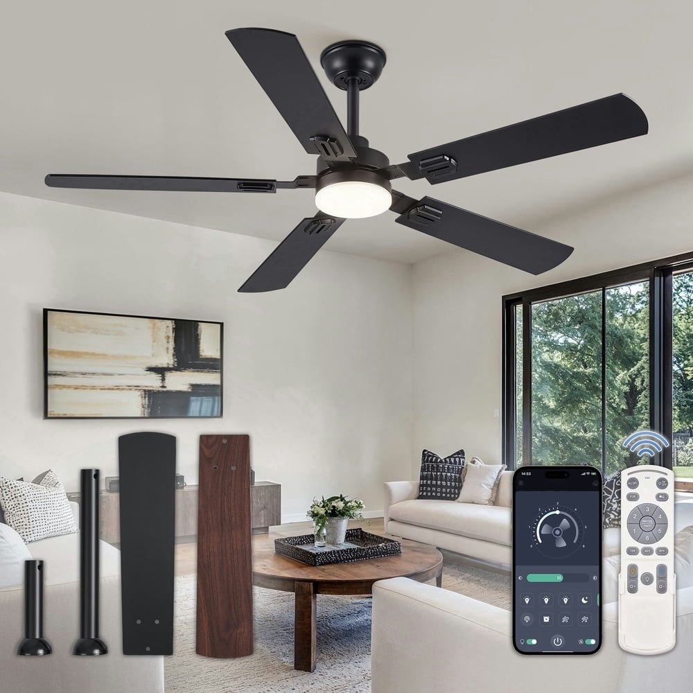 Zardon 52-Inch Modern LED Ceiling Fan: $69.99 Zardon 52-Inch Modern LED Ceiling Fan: $69.99