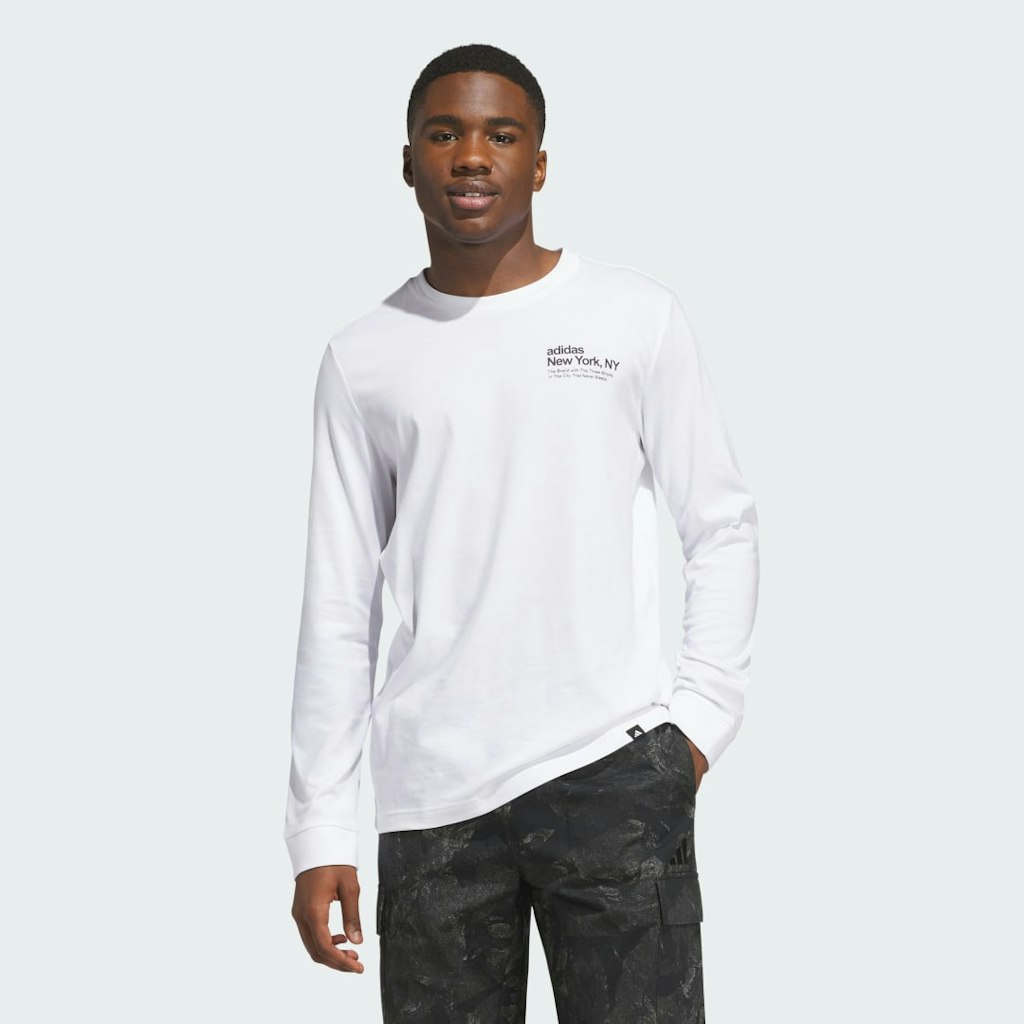 NYC Building Graphic Long Sleeve T-Shirt: $40 NYC Building Graphic Long Sleeve T-Shirt: $40