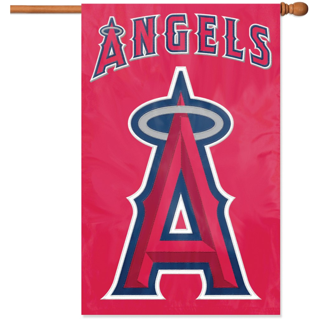 Los Angeles Angels 44" x 28" Applique Team Flag: $39.99 Los Angeles Angels 44" x 28" Applique Team Flag: $39.99