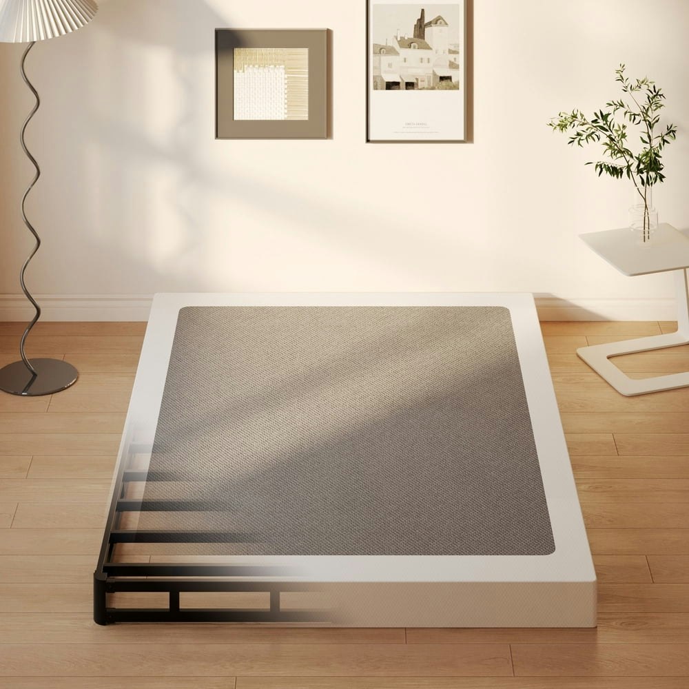 Napcenter 5-inch Full Size Metal Box Spring Mattress Foundation: $69.99 Napcenter 5-inch Full Size Metal Box Spring Mattress Foundation: $69.99