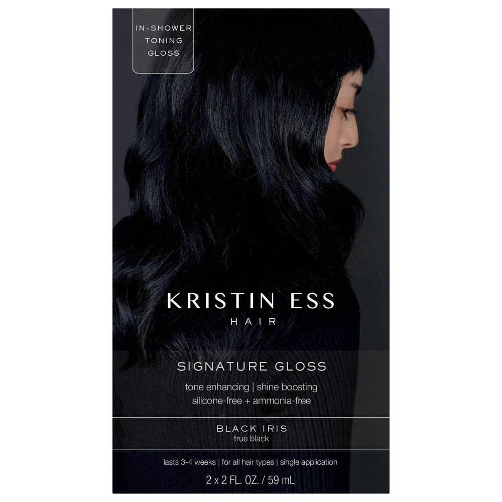Kristin Ess Black Iris Hair Gloss 4-fl oz: $14.99 Kristin Ess Black Iris Hair Gloss 4-fl oz: $14.99