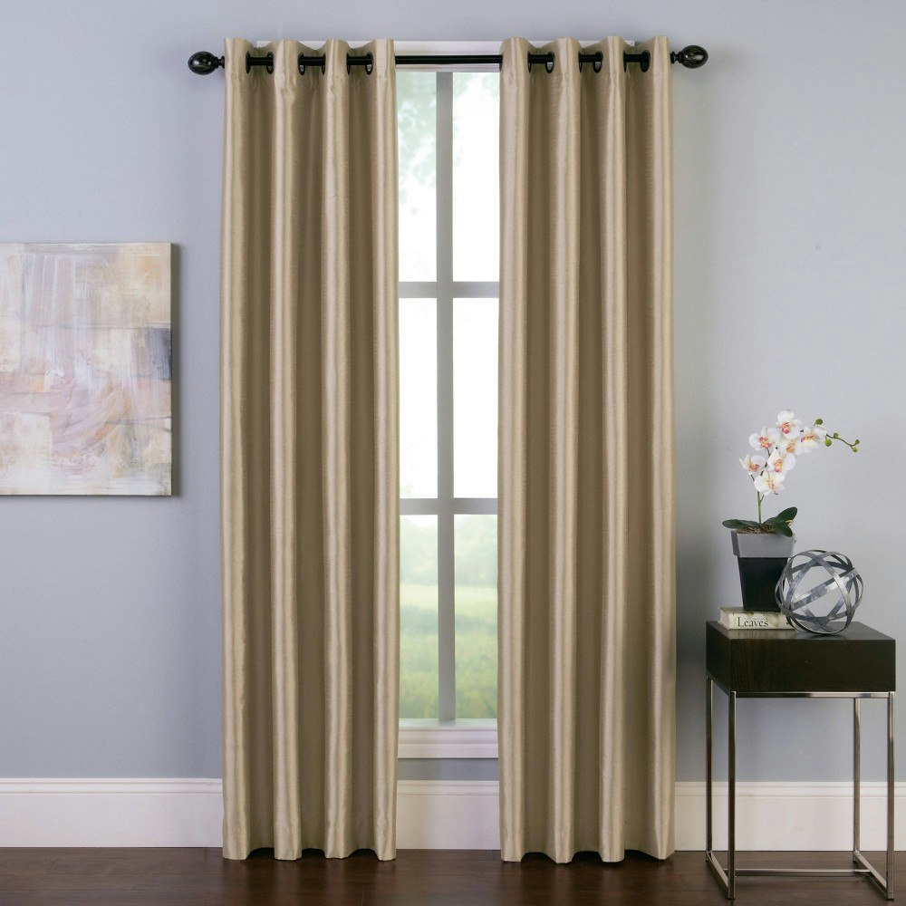 Curtainworks Malta 50" x 144" Light Filtering Window Curtain Panel: $32.99 Curtainworks Malta 50" x 144" Light Filtering Window Curtain Panel: $32.99