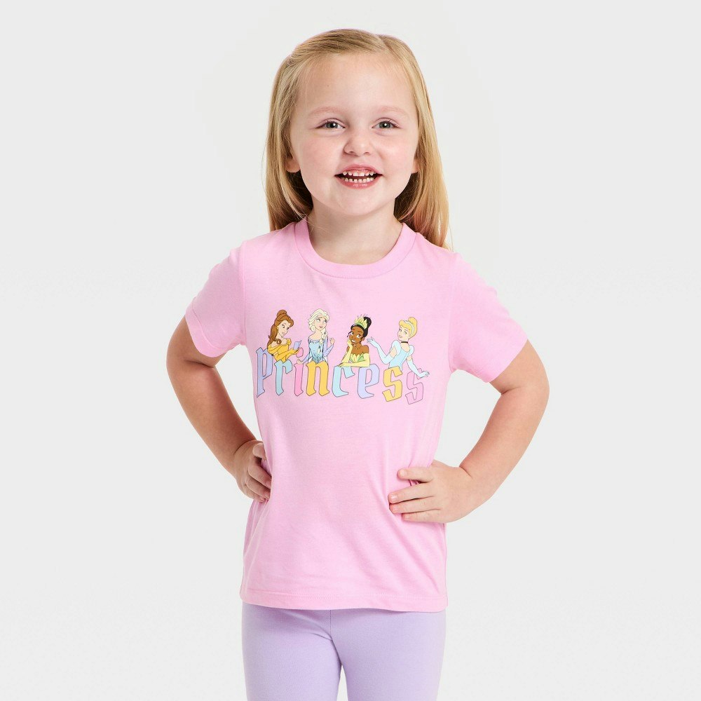 Disney Princess Castle Toddler Girls' T-Shirt 3T: $8 Disney Princess Castle Toddler Girls' T-Shirt 3T: $8