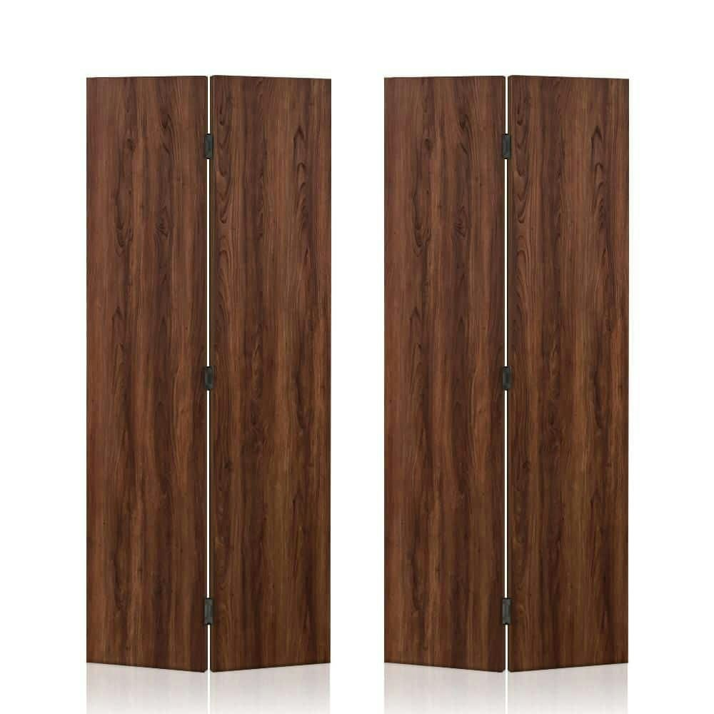 52-inch x 94-inch Dark Walnut Hollow Core Bi-Fold Closet Door: $499.95