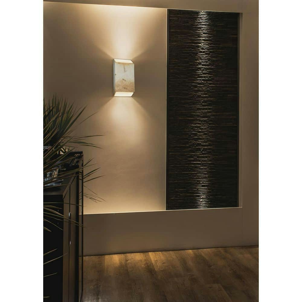 Ambiance Collection 1-Light Greco Travertine Ceramic Wall Sconce: $302 Ambiance Collection 1-Light Greco Travertine Ceramic Wall Sconce: $302