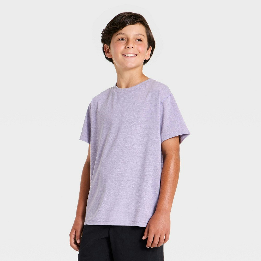 All In Motion Boys' Short Sleeve Active T-Shirt: $10