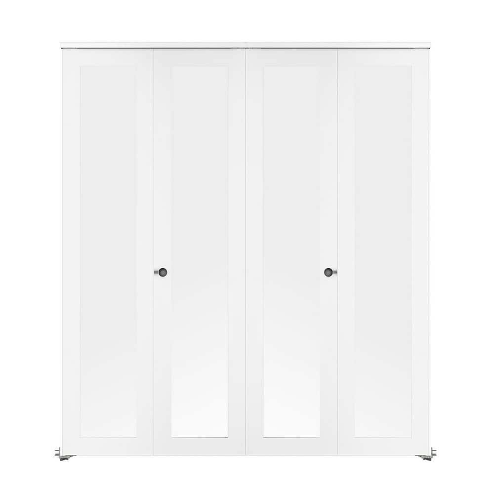 72" x 78" 1-Lite Mirrored Glass MDF Bi-Fold Closet Door: $399.99