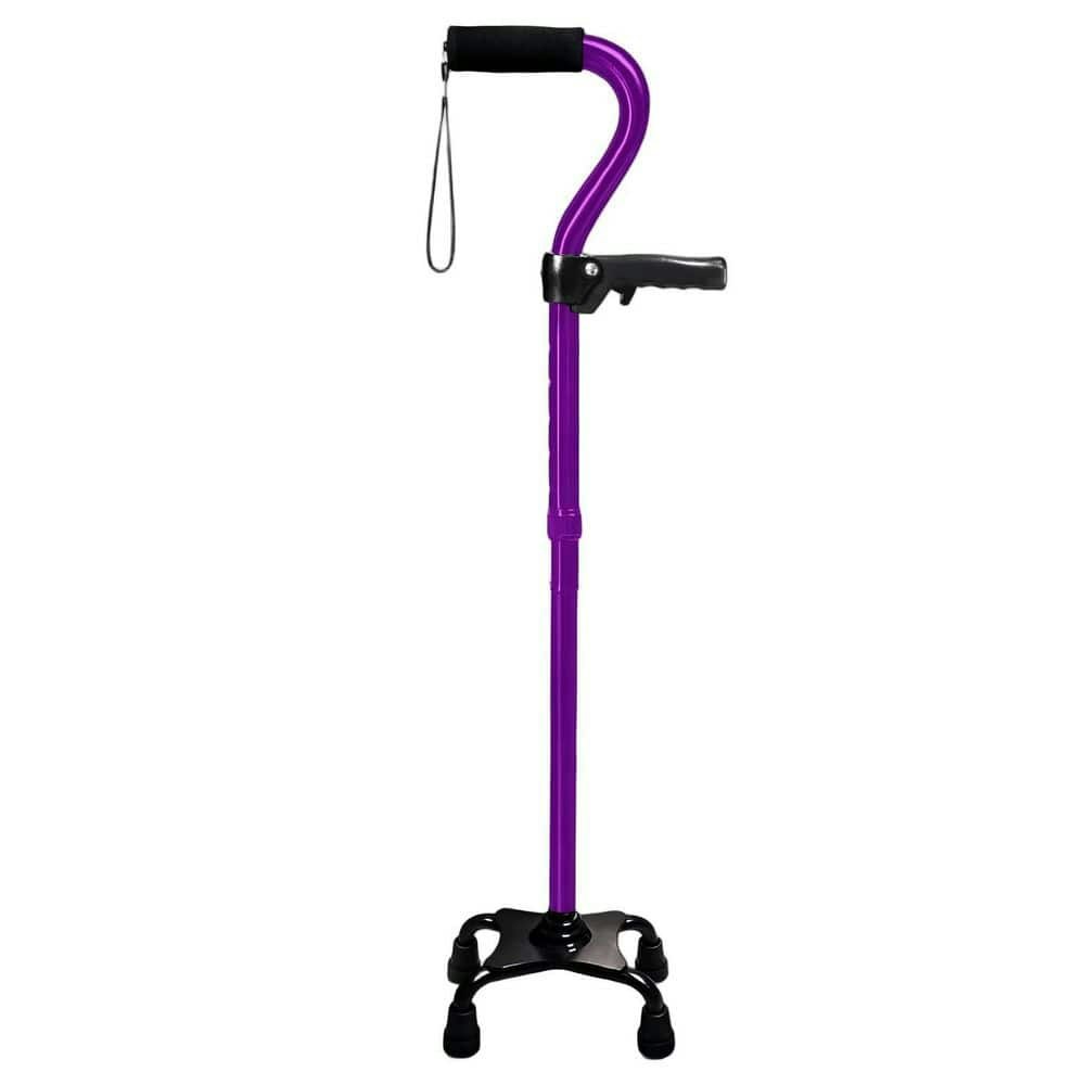 Adjustable Folding 4-Pronged Walking Cane: $113.99