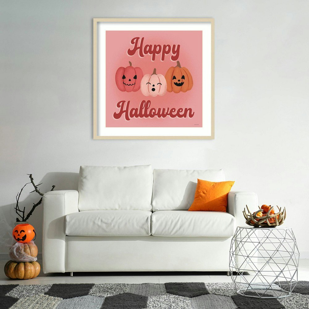 Amanti Art 33"x33" Hometown Halloween XV by Softshell Studio Framed Wall Art Print: $251.99 Amanti Art 33"x33" Hometown Halloween XV by Softshell Studio Framed Wall Art Print: $251.99